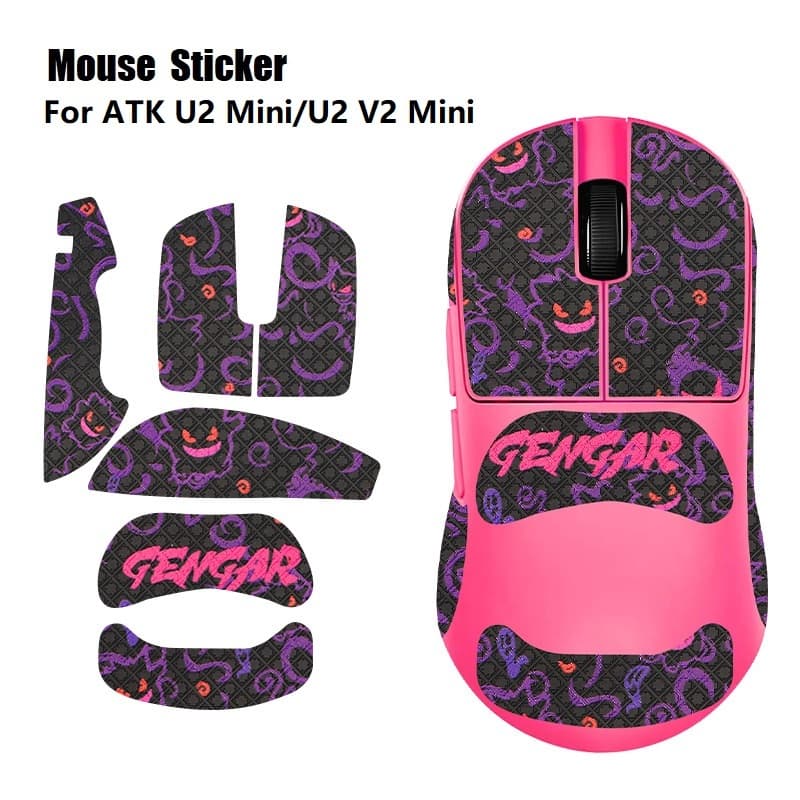 Pés Adesivos De Mouse Para ATK U2 Mini‌/U2 V2 Mini Grip Tape Skate Antiderrapante Suga Suor U2Mini‌ U2V2Mini ATKU2Mini‌