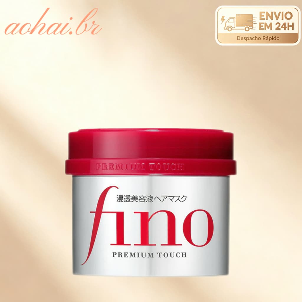 Shiseido Fino Premium Touch Hair Mask Repara Cabelos Secos E Danificados , Hidratação Profunda