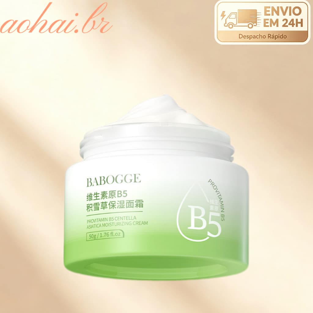 B5 Centella Asiatica Creme Hidratante Iluminador Reparador Calmante Pele Delicada