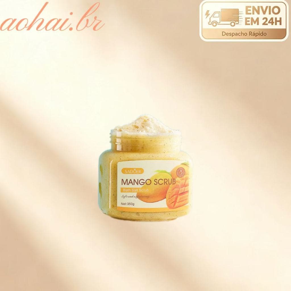 Sal de banho de frutas SADOER Abacate Scrub 350g Produtos de alta qualidade para cuidados com o corpo