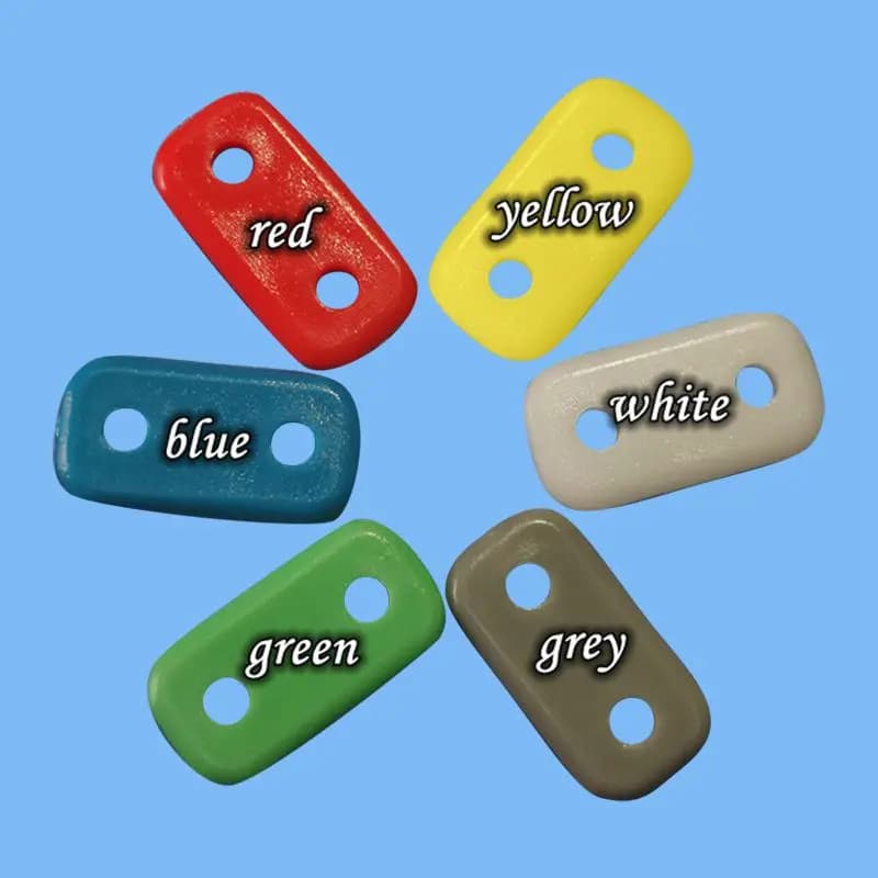 20 Pçs Placas De Engrenagem Material Rodante Montagem Cinta Para Aviões RC Peças Elétricos Espuma Modelo Acessórios