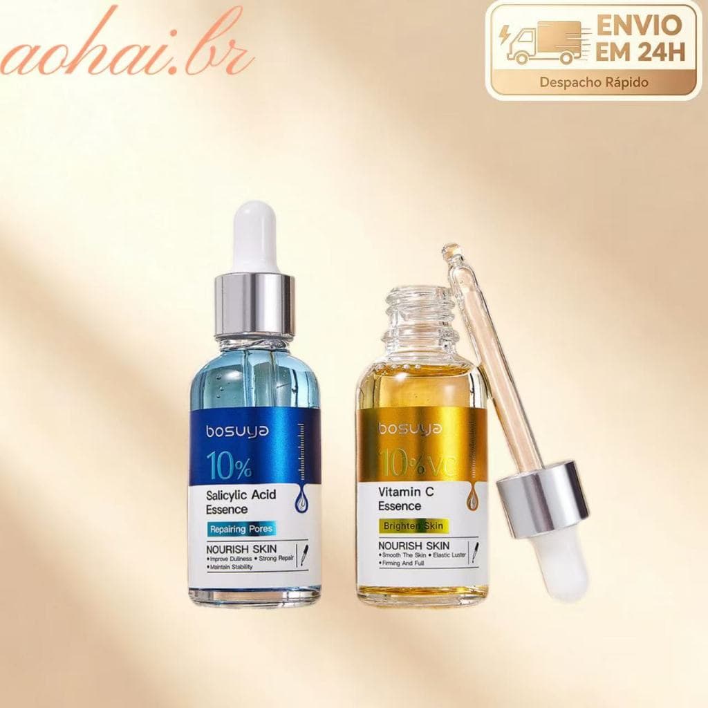 Essência de ácido salicílico BOSUYA, essência VC de ácido hialurônico, creme de essência Facial Popular Tk no atacado, g
