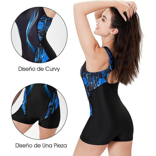 Tamanho grande maiô de uma peça feminino europeu americano novo estilo esqui aquático surf terno impresso magro conserva