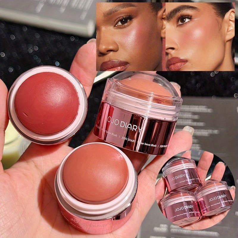 Creme Blush De Dupla Utilização Para Lábios E Bochechas Ilumina Instantaneamente A Tez-Pode Ser Usado Úmido Ou Seco-De L