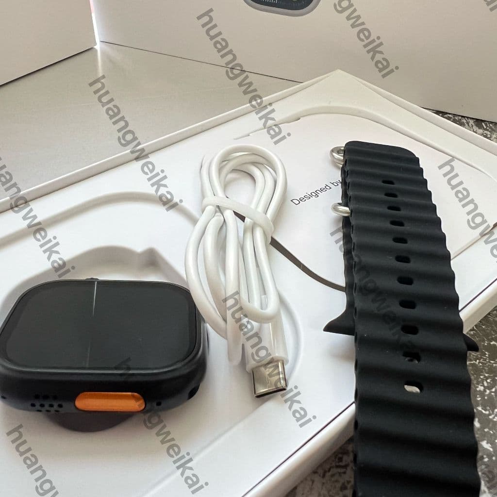 TOP ultra 3 smartwatch 49mm brecelet Tipo-C Logotipo Esportivo De 2.5 Polegadas Relógio Inteligente Carregamento Sem Fio