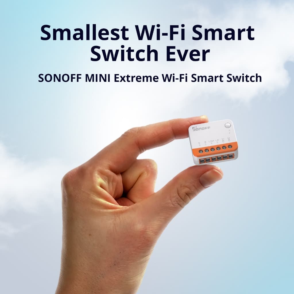1/4 Pçs SONOFF MINIR4 Wifi Switch Mini Extremo Módulo De Casa Inteligente Relé Wi-Fi Controle Remoto Voz Com Alexa Googl