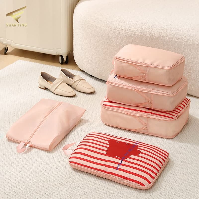 Saco De Armazenamento De Viagem Grande Organizador De Bagagem Bolsa Cubos De Embalagem À Prova Dwaterproof Água Para Rou
