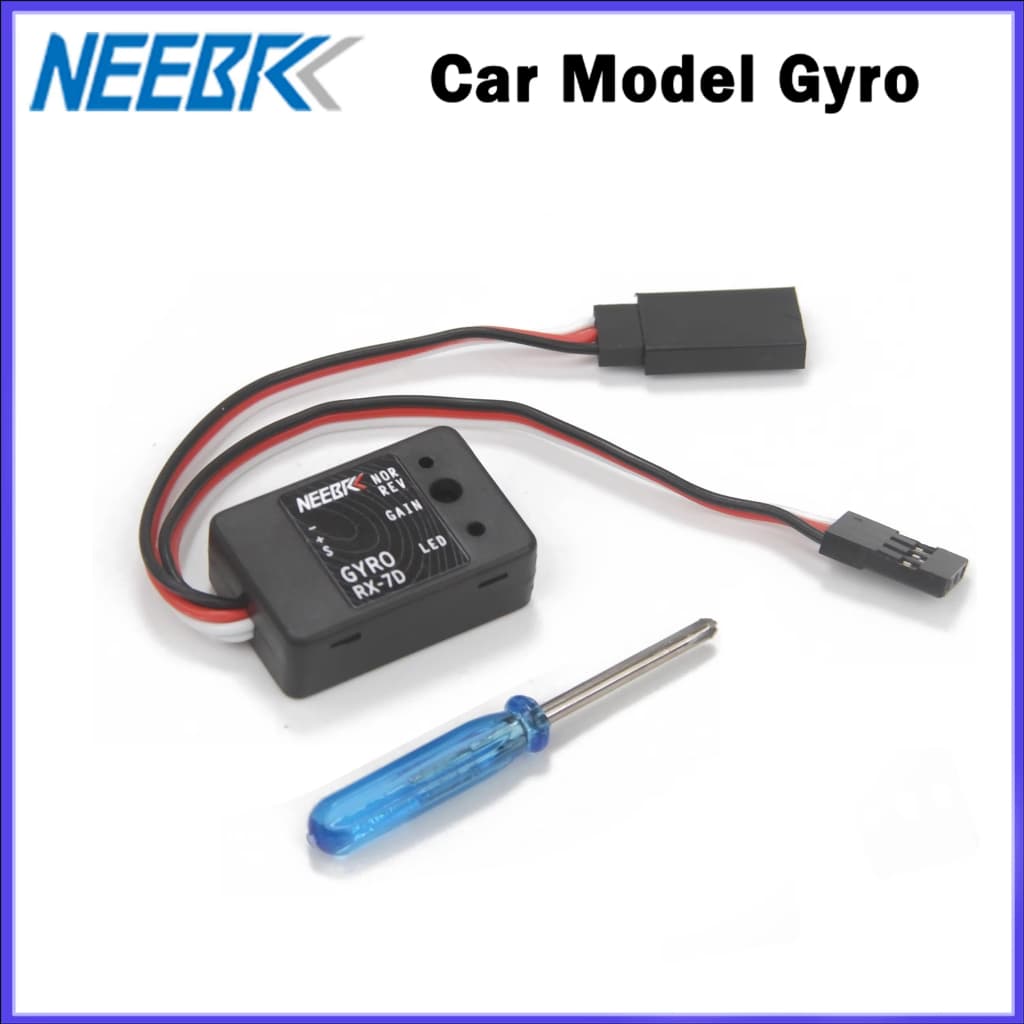 NEEBRC RX-7D Mini Receptor Giroscópio 4.8-7.4V Servo Digital/Analógico Para Barco De Carro RC