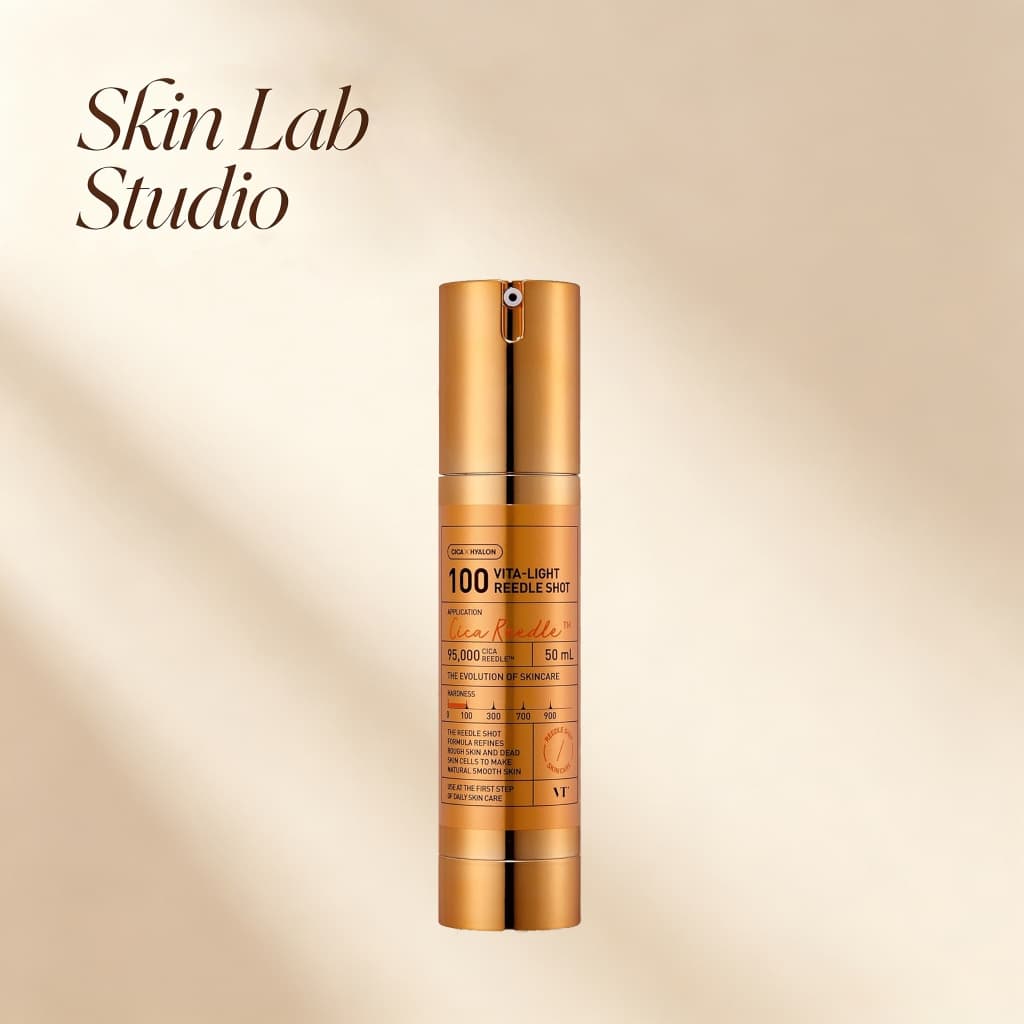 VT COSMETICS Vita-Light Reedle Shot 100 & 300 – Sérum de Microagulhas com Vitamina C e Vitamina E | 50ml