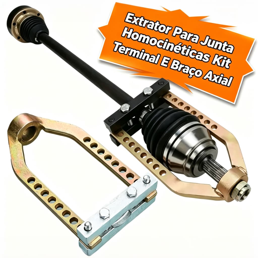Extrator Para Junta Homocinéticas Kit Terminal E Braço Axial