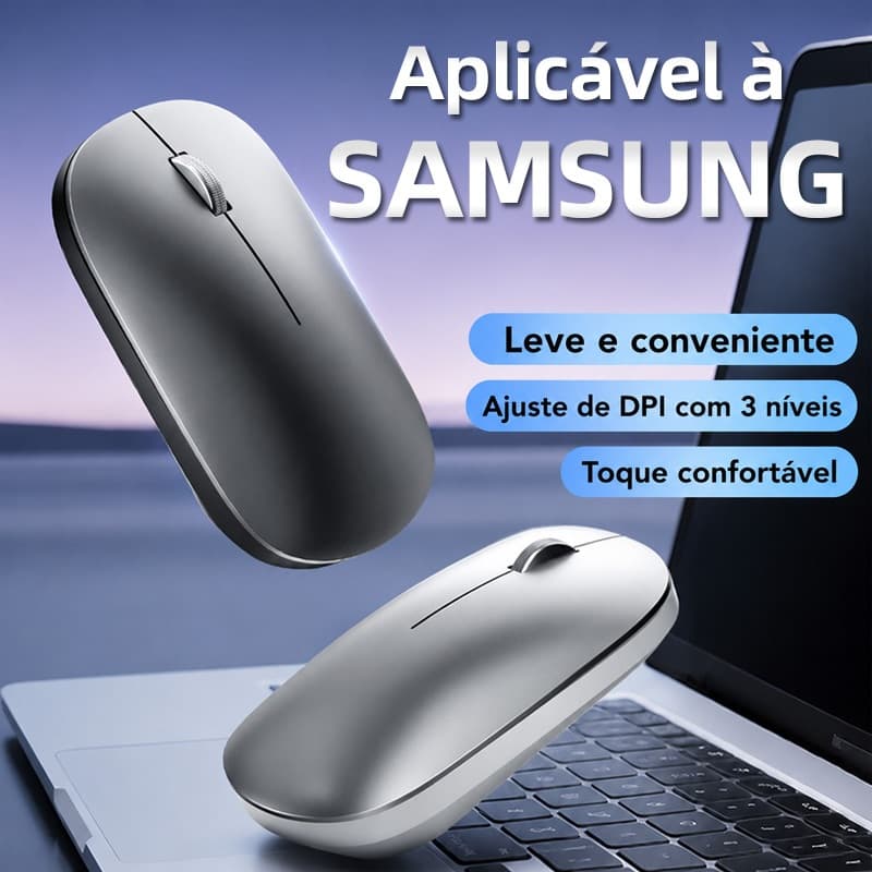 SAMSUNG-Exclusive mouse bluetooth sem fio mouse de escritório silencioso mouse de jogo de modo duplo ergonômico leve