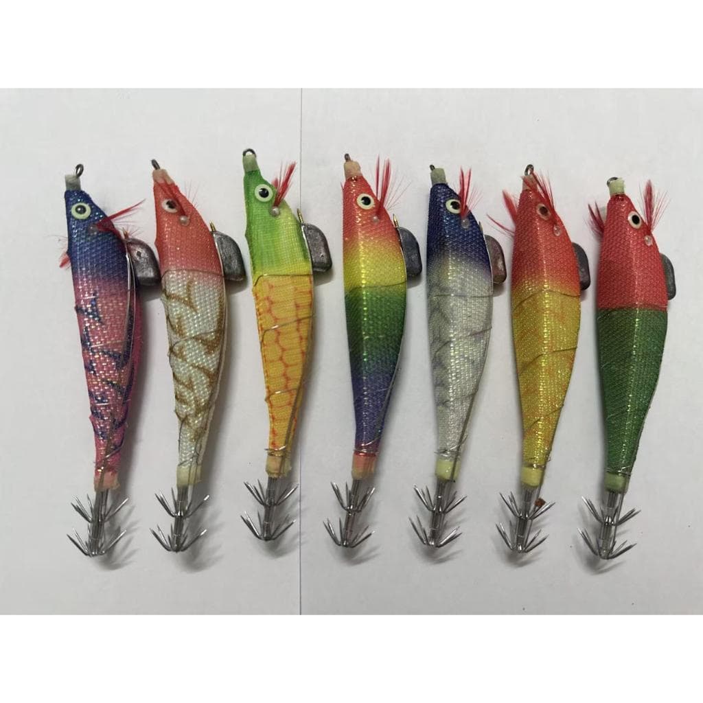 Isca De Pesca Artificial 115mm Luminosa Lula Gabarito Polvo Choco Iscas Marítima