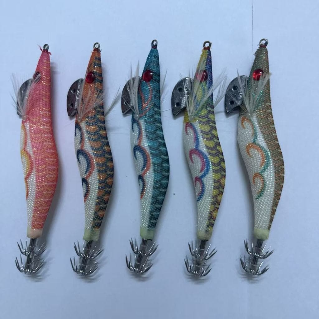 Lula 3.0 # Guarda-Chuva Gancho Camarão Isca Polvo Choco Jigging Wobbler De Pesca