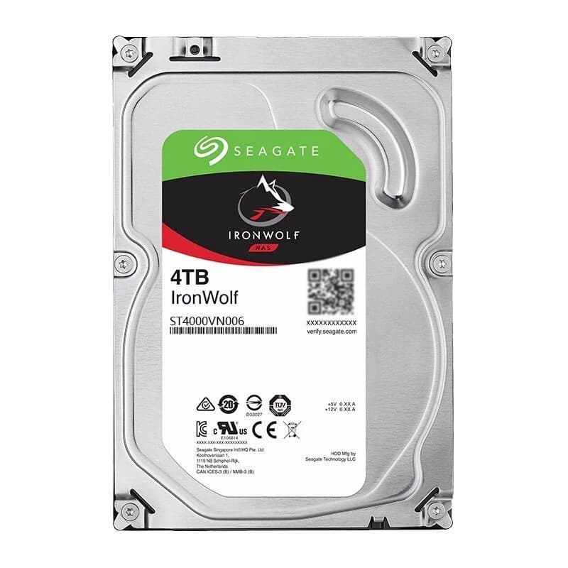 3.5 "Novo Seagate ST4000VN006 4 TB 5400 RPM Cool Wolf Network Memory NAS Disco rígido mecânico de nível empresarial 4t