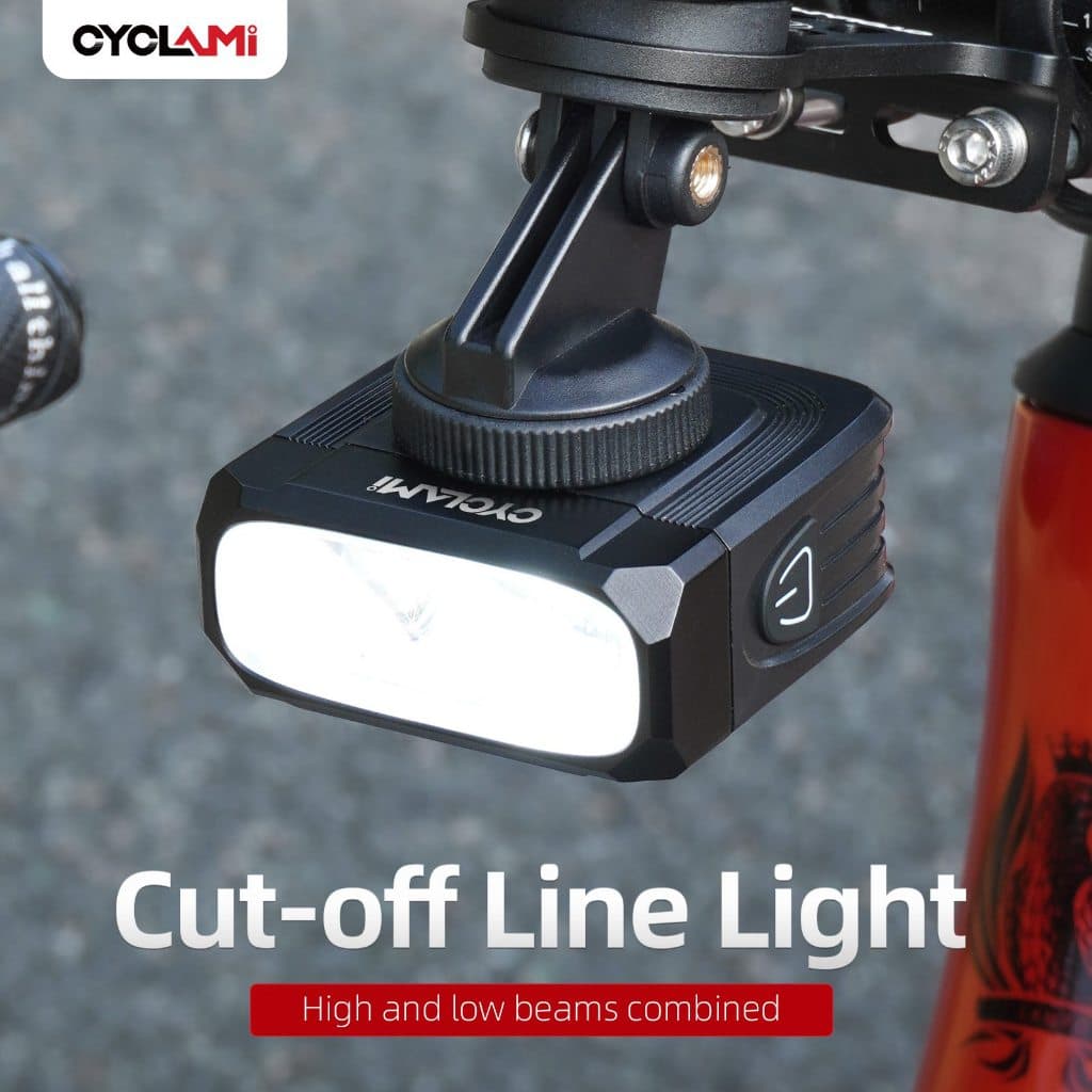 CYCLAMI CYC1100 Bicicleta Luz Corte Linha Feixe Farol De Para Estrada MTB Ciclismo Noturno 1100 Lumens 2000mAh
