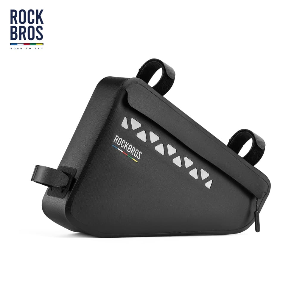 ROCKBROS 2L Totalmente À Prova Dwaterproof Água Bicicleta Triângulo Quadro Saco Mancha Resistente Ao Desgaste Bolsa De A