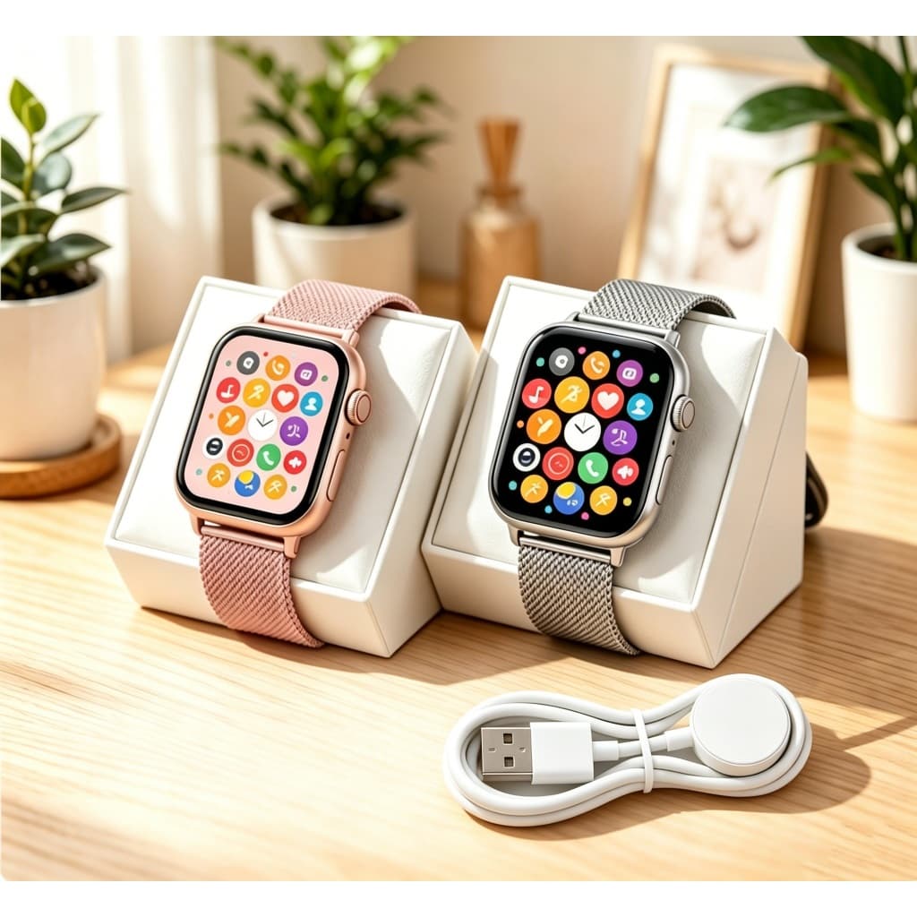 Smartwatch Smart Watch 38/45/49mm , Monitor De Sono E Coração , Compatível Com ios Android , Estoque Em SP
