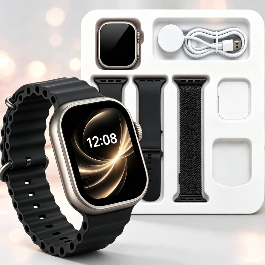 Smart Watch Smartwatch 38/45/49mm , Monitor De Coração Para Dormir , Compatível Com ios E Android , Pronto Enviar Do SP