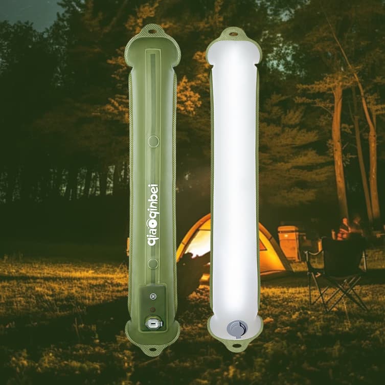 LED Tubo de Luz de Tira USB Portátil Para Barraca Inflável Magnético Recarregável
