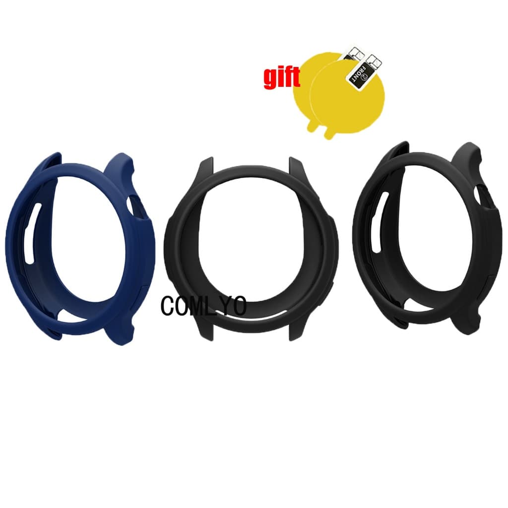 Para Zeblaze Btalk 3 PRO/GPS Smartwatch Relógio Inteligente Caso Protetor De Tela Pára-Choques Silicone Meia Capa Escudo