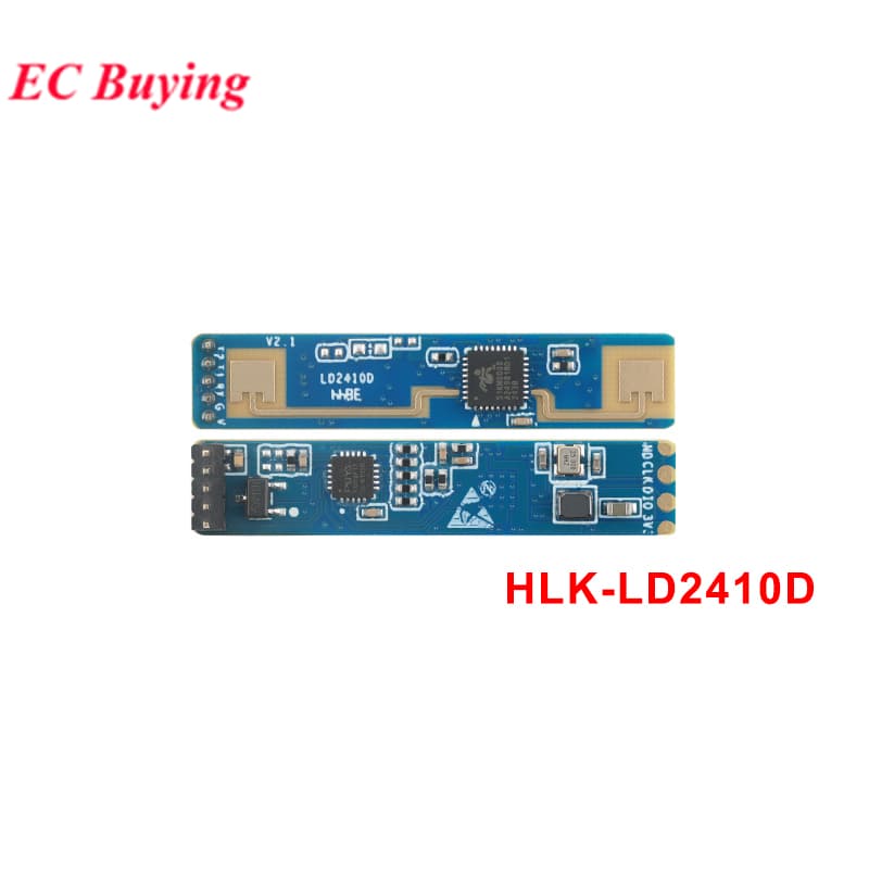 HLK-LD2410D Módulo De Detecção De Presença Humana De 24 Ghz mmWave Radar Interruptor De Sensor Inteligente