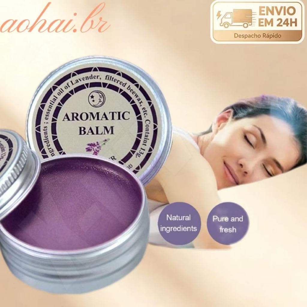 Creme De Dormir De Lavanda 13g , Bálsamo Corporal Noturno Calmante , Fragrância Relaxante Natural , Produtos De Qualidad