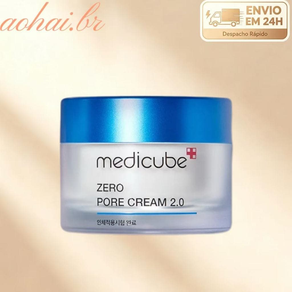 Medicube Zero Poros Creme Facial De Longa Duração Hidratante Limpeza Profunda Calmante Encolhendo Essência Cuidados Faci