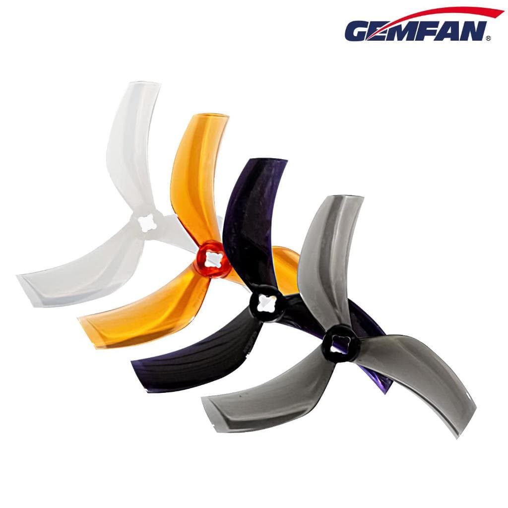 Hélice FPV 2 Pares Gemfan D90 Canalizado 90mm-3 De PC De 3 Lâminas Para Racing Freestyle 3.5 Polegadas Cinewhoop Drones