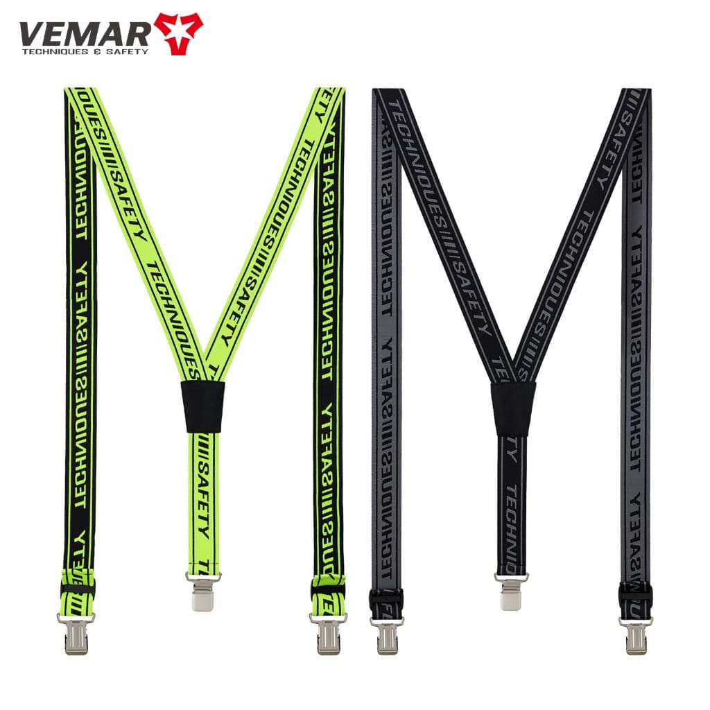 Suspensório Calça Moto Motocross Trilha Tático Reforçado Presilha Metal Alta Visibilidade VEMAR