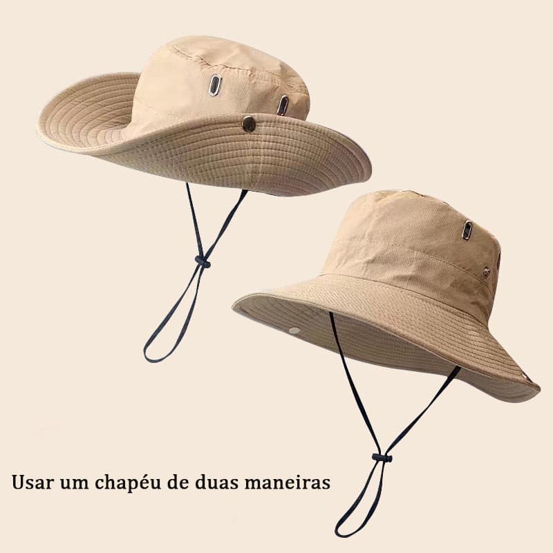 Chapéu de Cowboy ocidental escalada de montanha acampamento ao ar livre protetor solar chapéu masculino feminino