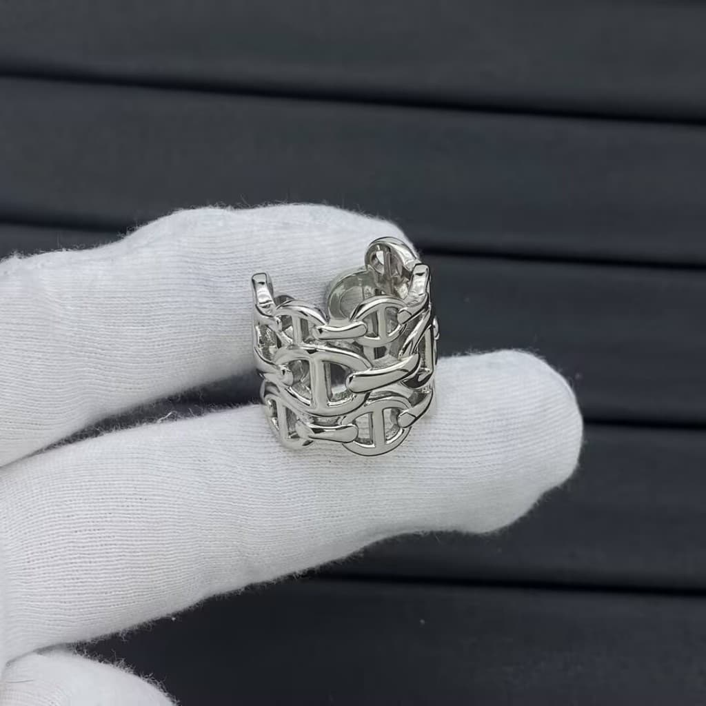Moda Feminina Meninas De Alta Qualidade Luxo Manguito Anel Banda Jóias Presente