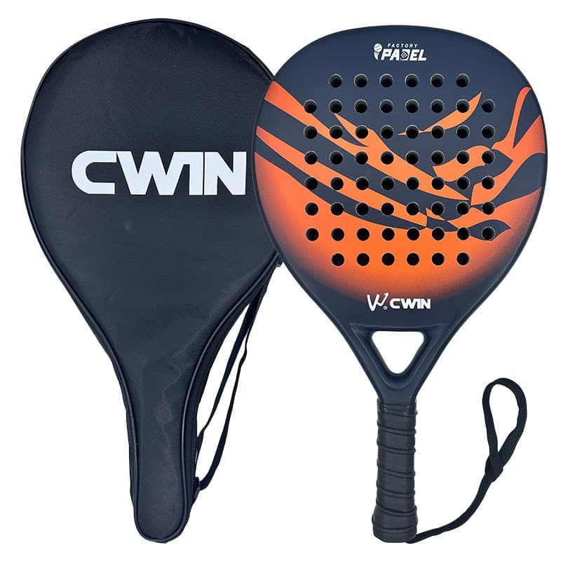 100 % Fibra De Carbono Padel Raquete CWIN 4013 Macio EVA Espuma Núcleo Adulto Paddle De Tênis Com Saco De Armazenamento