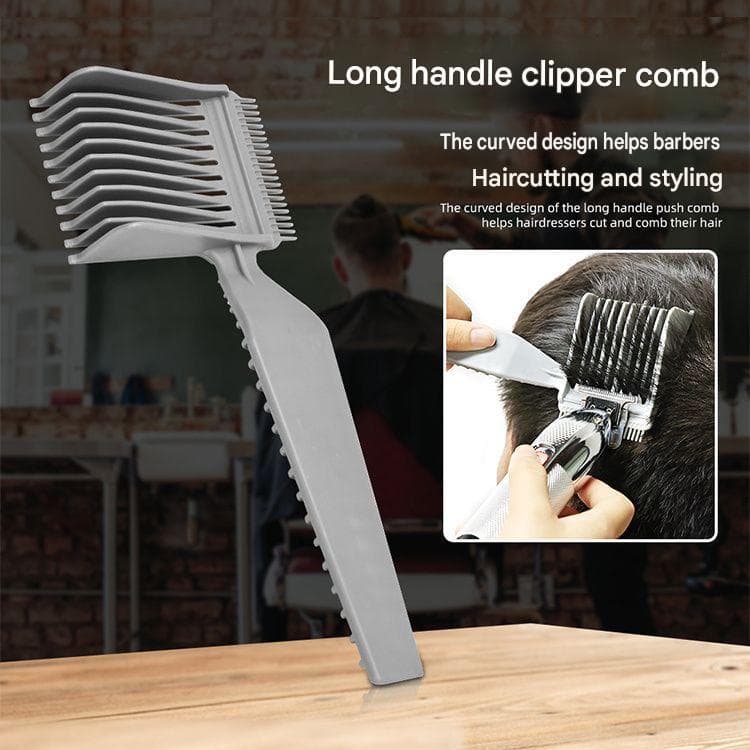 Pente De Posicionamento De Corte De Cabelo Profissional Ferramentas De Barbeiro Pentes De Máquina De Cortar Fade Escova