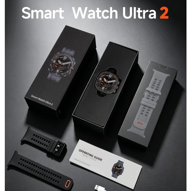 Novo Relógio W9  Para Glaxy ultra2 Bússola Inteligente Homem 1.52 " Tela HD Freqüência Cardíaca BT Chamada Smartwatch