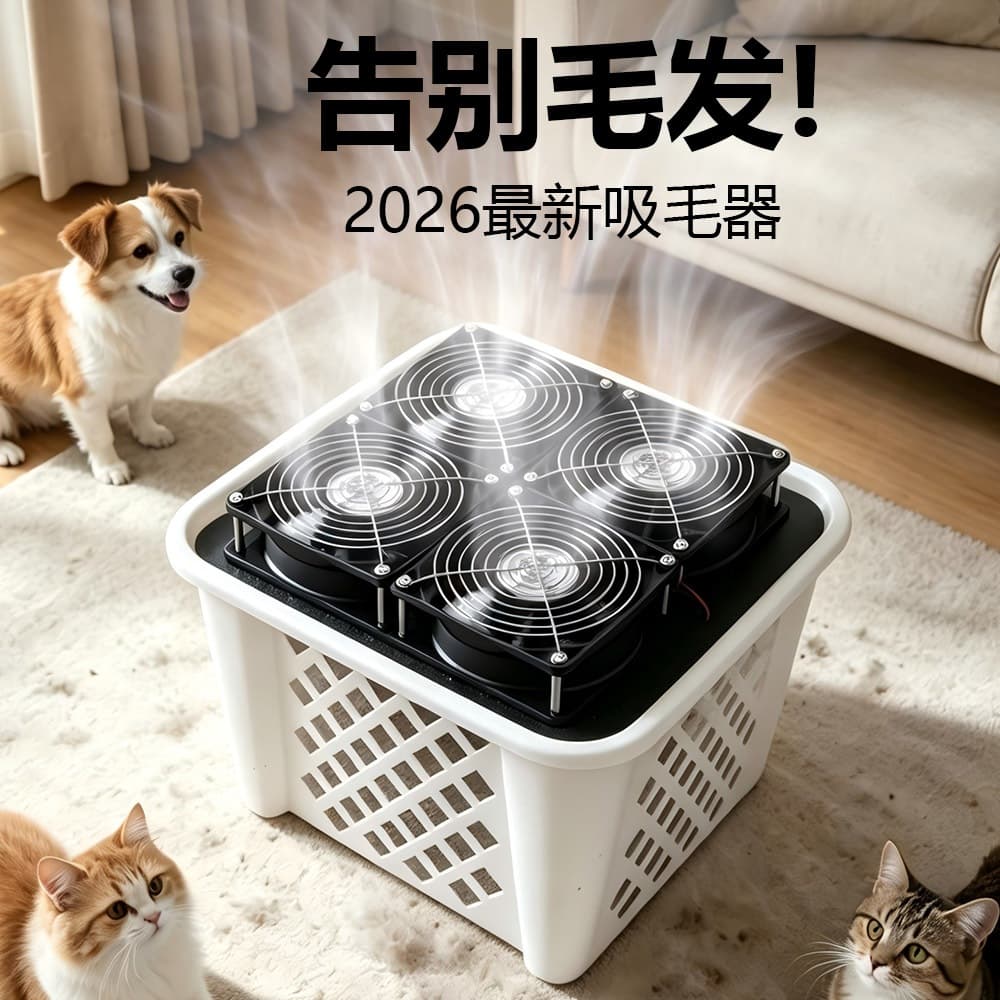 Purificador De Ar DIY Para Gato , Cachorro , Pêlos De Animais De Estimação , Remoção De odor GS-12038-XM
