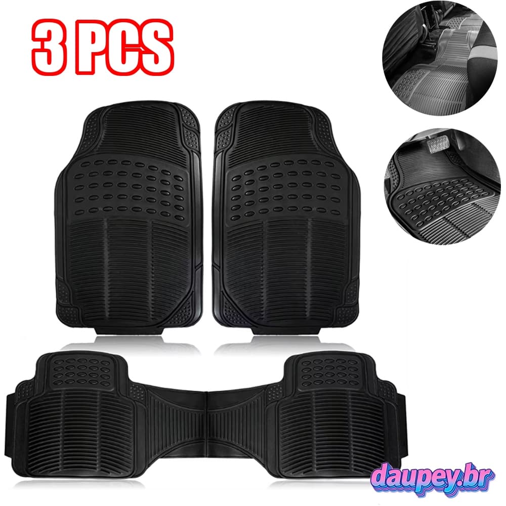 Tapetes Automotivo Universal Carro Borracha Pvc Modelo G Flash Tapetes