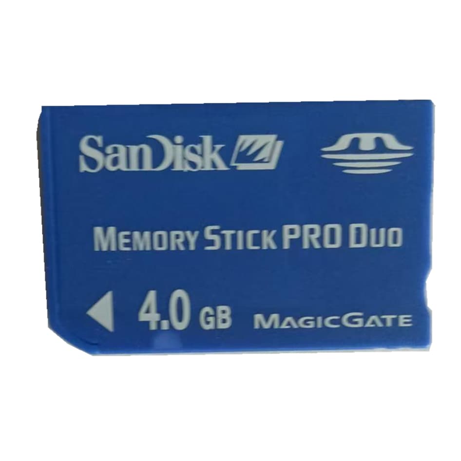 Disco Sandisk Suji 4GB MEMORYSTICK PRO DUO Memory Stick