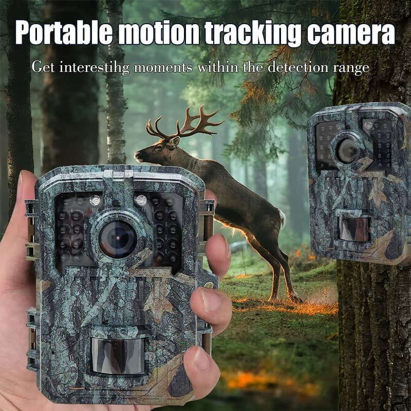 Mini Câmera De Trilha 16MP 1080P HD Detector De Animais Selvagens Monitoramento Ao Ar Livre À Prova Dwaterproof Água Inf