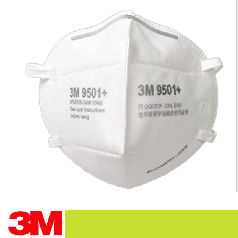 3M 9501 9502 KN95 Respirador Poeira Máscara De Industrial PM2.5 De Grau