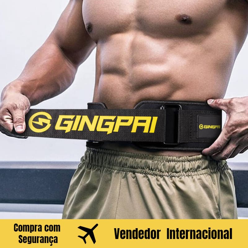 JC Cinto de agachamento Fitness Deadlift Suporte de cintura Equipamento de levantamento de peso de força Equipamento de