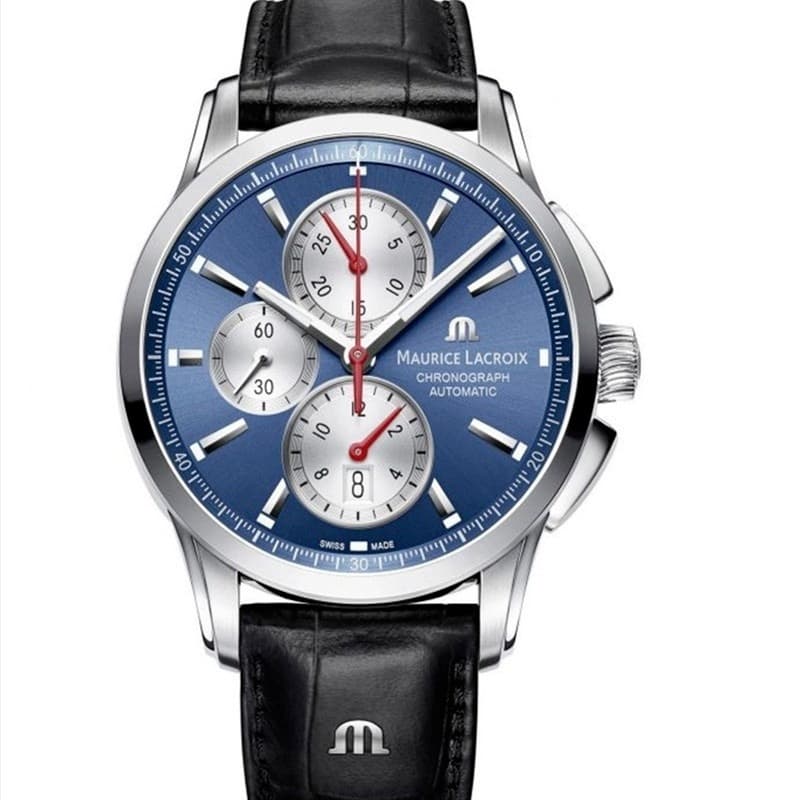 Relógio masculino relógio de quartzo de seis mãos MAURICE LACROIX relógio moda elegante de pulso de marca superi