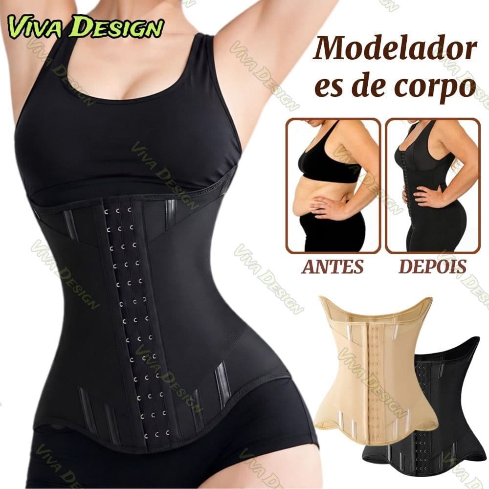 Body Shaper Corset Cintura Trainer Cinto De Emagrecimento Mulheres Barriga Modelagem Cinta Shapewear Cinturão-VI