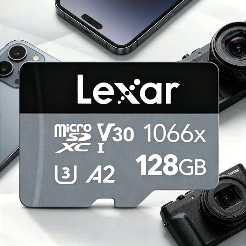 Novo Cartão Lexar Micro SD 128GB 256GB 512GB 1066X flash De Armazenamento De Alta Velocidade , Adequado Para Gravadores