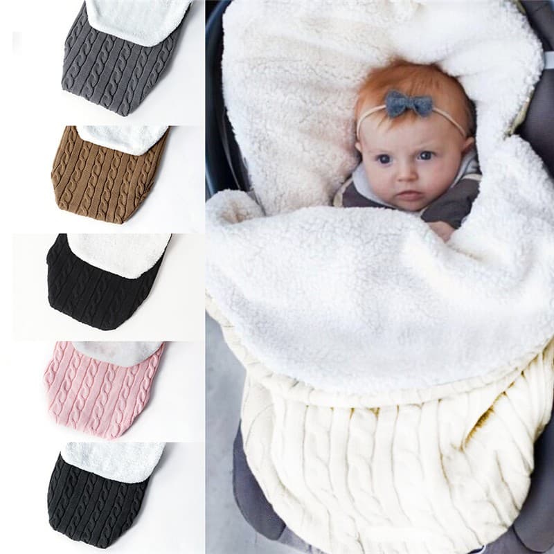 Cobertor Para Bebê Recém-Nascido Saco De Dormir Quente