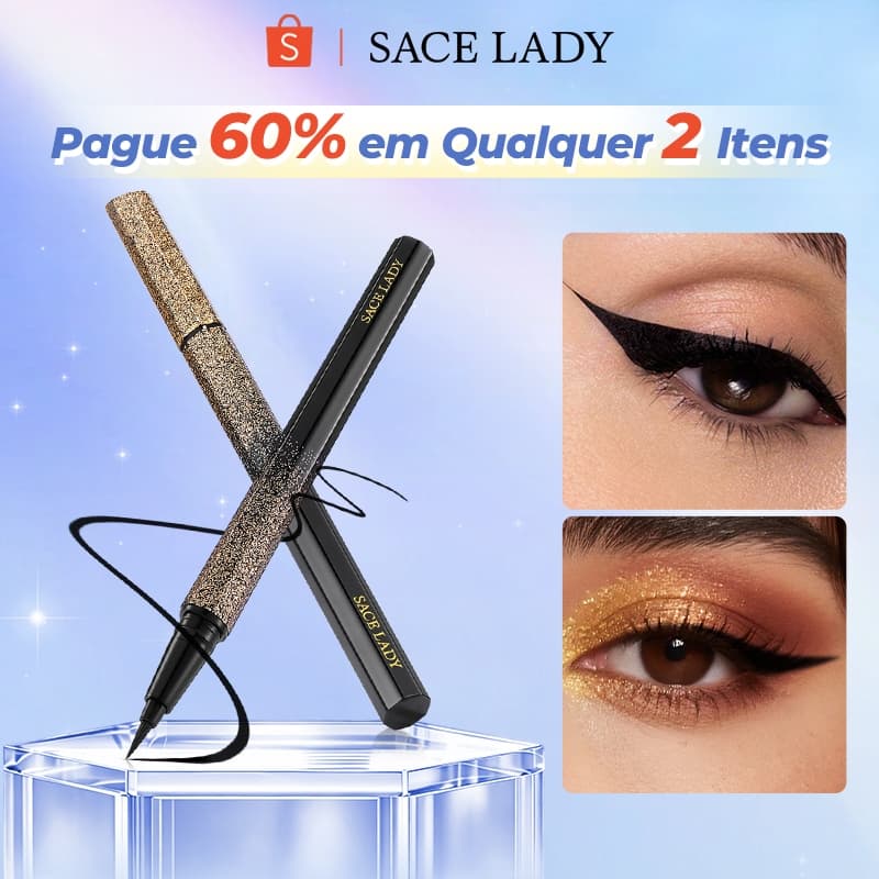 Lápis Delineador SACE LADY Fino À Prova D'água Suor De Longa Duração Sem maquiagem