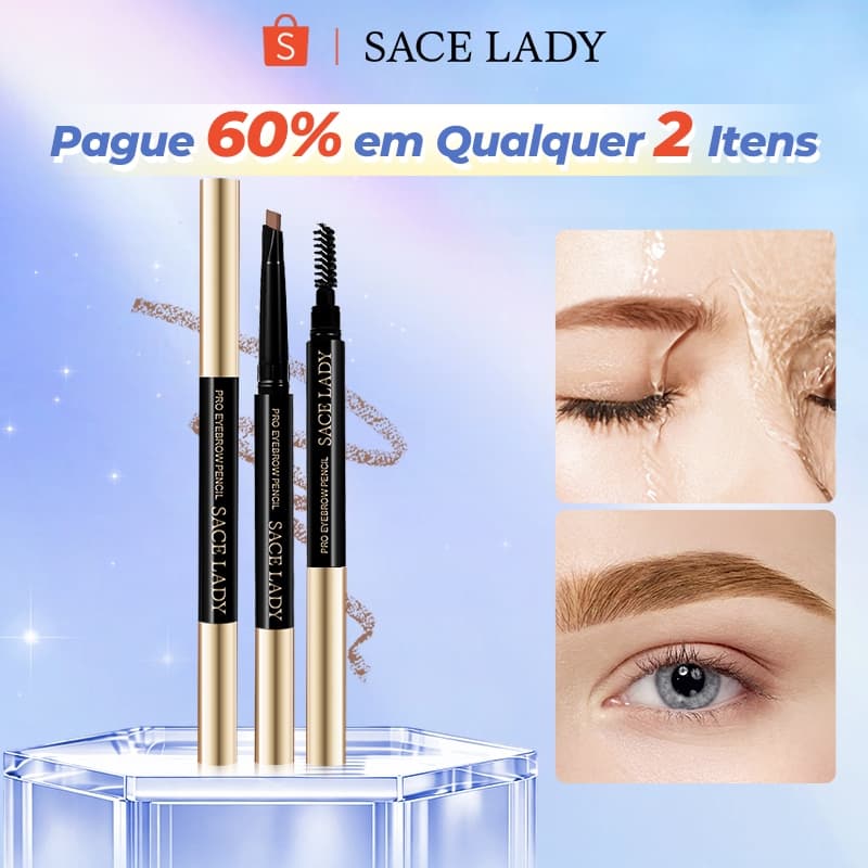 Lápis para Sobrancelhas SACE LADY À Prova d'Água, Longa Duração Smudge-proof Maquiagem