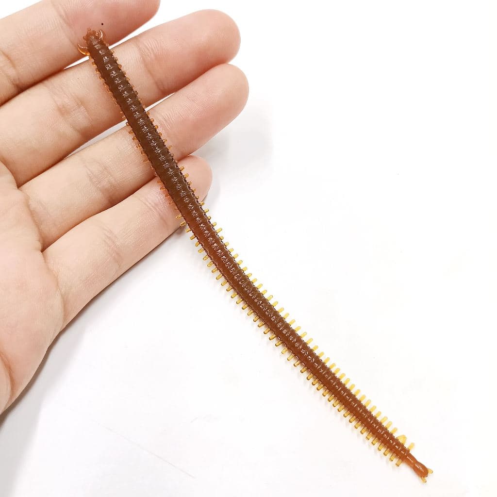 DUODUOYU 15 Pçs Flutuante De Água Salgada Sandworm Isca Macia TPE Worm Peixe Iscas De Pesca Minhoca Wobbler Equipamento