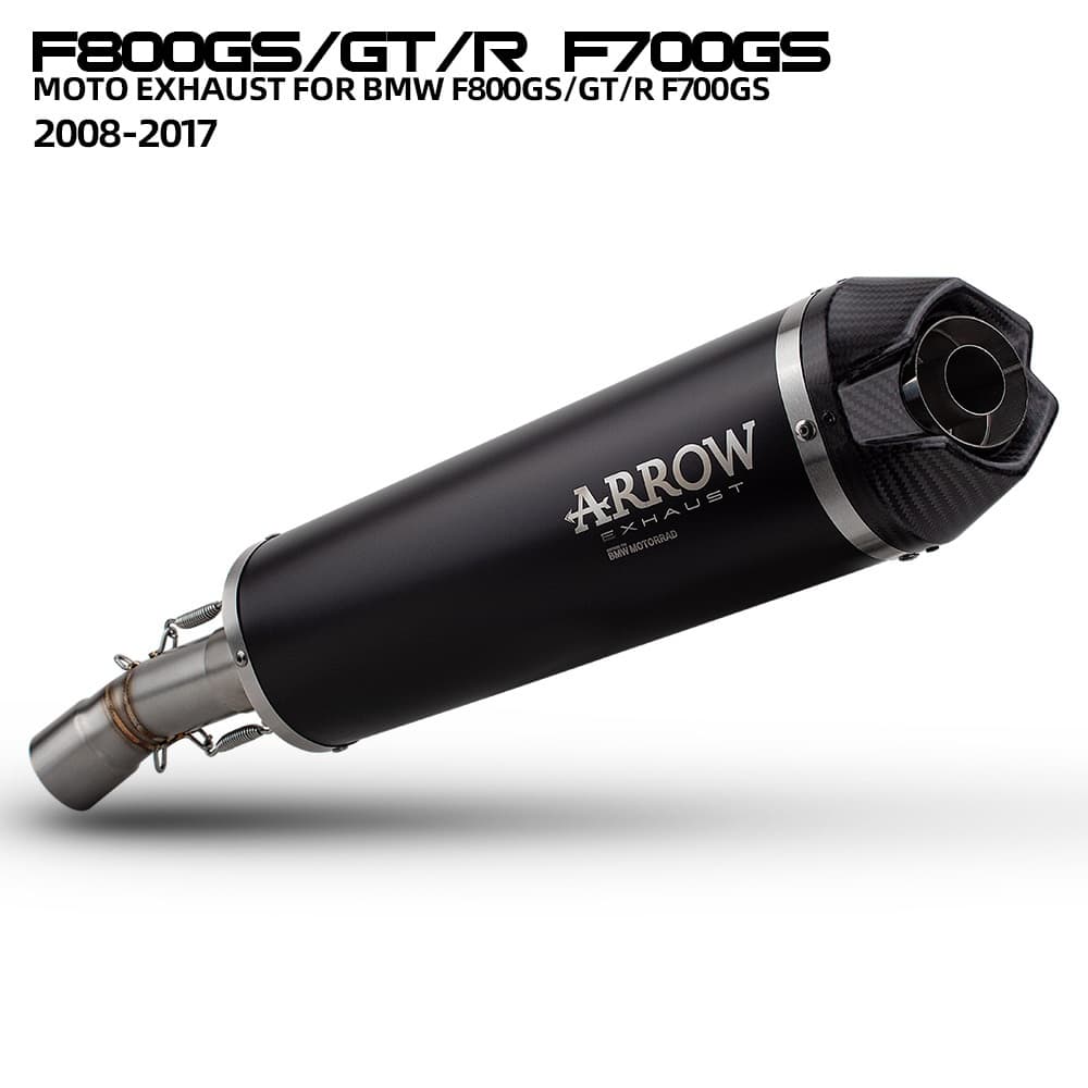 ARROW Indy Race Moto kit De Escapamento Deslizante Em Linha Para BMW F800GS F800R F800GT F700GS 2008-2017