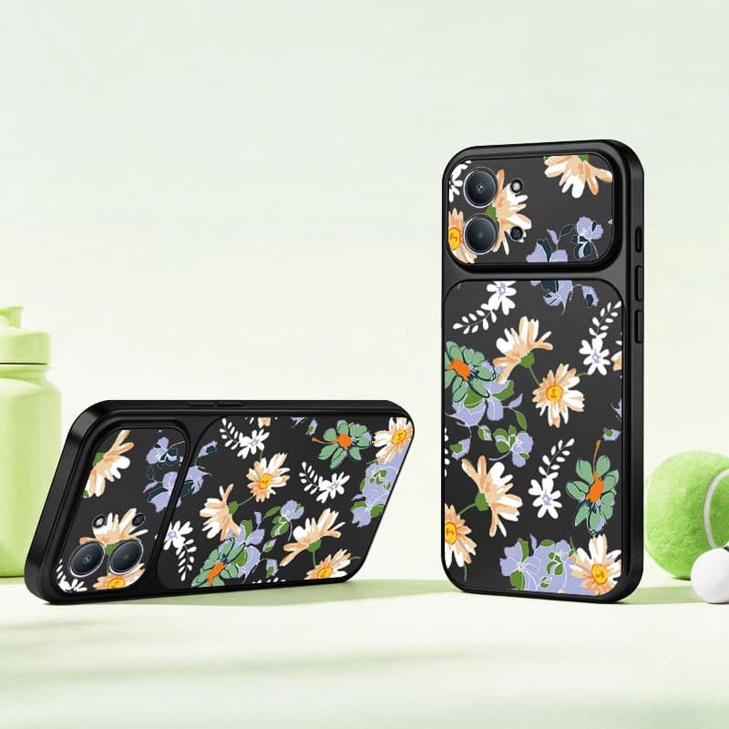 YBD Capa De Telefone Para Redmi 15C Xiaomi POCO C85 4G 5G Venda Quente Vintage Margarida Flor Grande Câmera Janela Desig