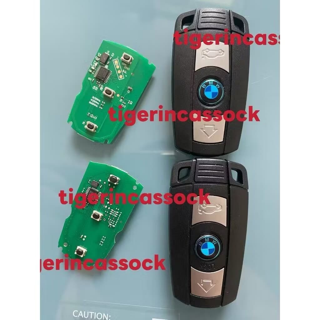 BMW (CAS3) Entrada Sem Chave De Substituição De 3 Botões (434/315MHz/46chip fccid:KR55WK49127) Adequado Para 1 5 3 6 etc